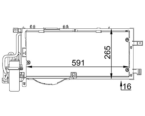 Condenser, air conditioning