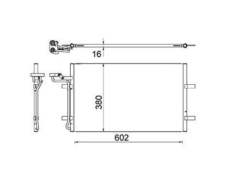 Condenser, air conditioning