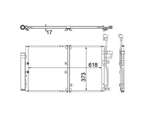 Condenser, air conditioning