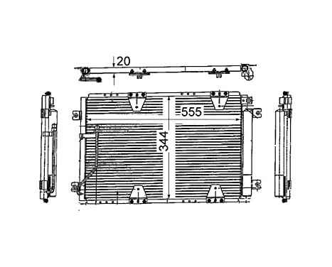 Condenser, air conditioning