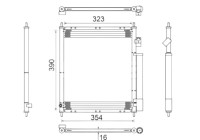 Condenser, air conditioning