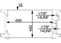 Condenser, air conditioning