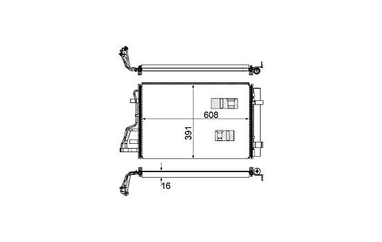 Condenser, air conditioning