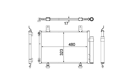 Condenser, air conditioning