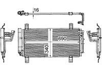 Condenser, air conditioning