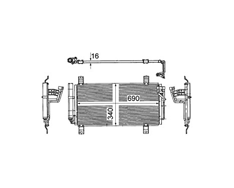 Condenser, air conditioning