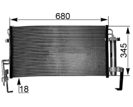 Condenser, air conditioning