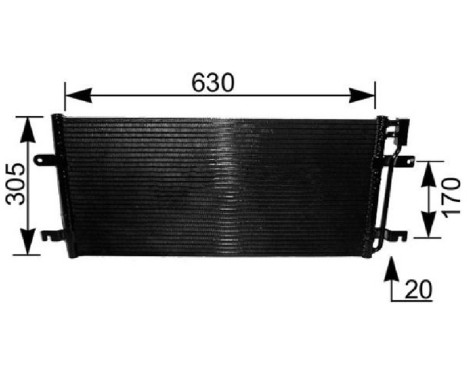 Condenser, air conditioning