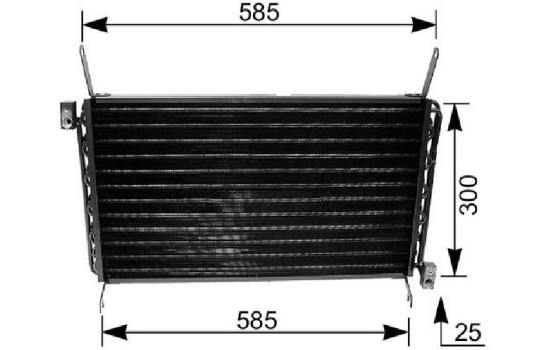 Condenser, air conditioning
