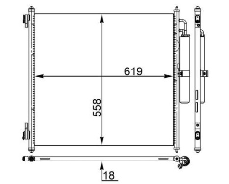 Condenser, air conditioning, Image 2