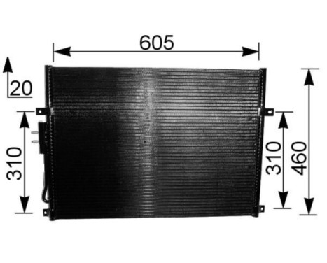 Condenser, air conditioning