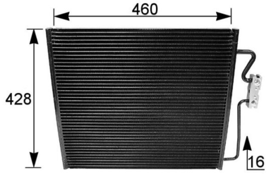 Condenser, air conditioning