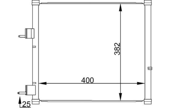 Condenser, air conditioning