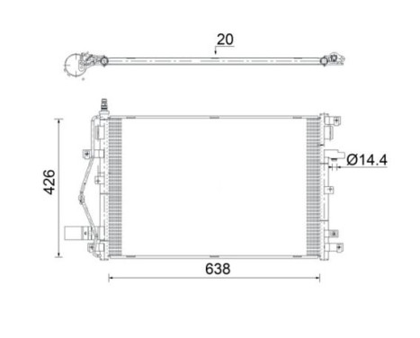 Condenser, air conditioning, Image 2