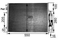 Condenser, air conditioning