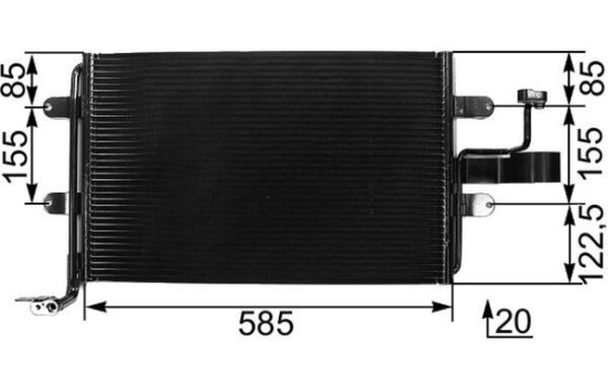 Condenser, air conditioning