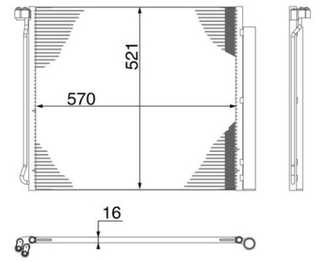 Condenser, air conditioning