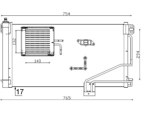 Condenser, air conditioning