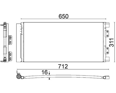 Condenser, air conditioning