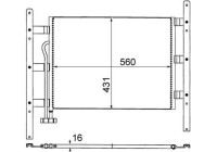 Condenser, air conditioning