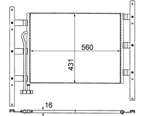 Condenser, air conditioning