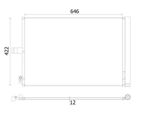 Condenser, air conditioning