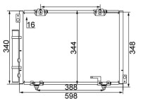 Condenser, air conditioning