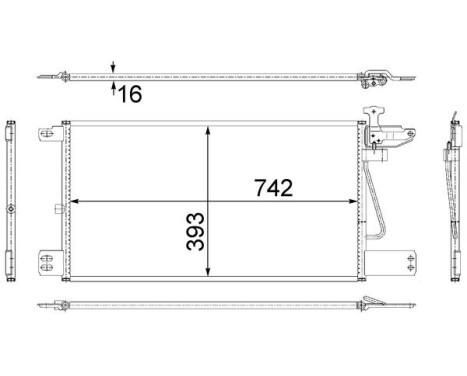 Condenser, air conditioning
