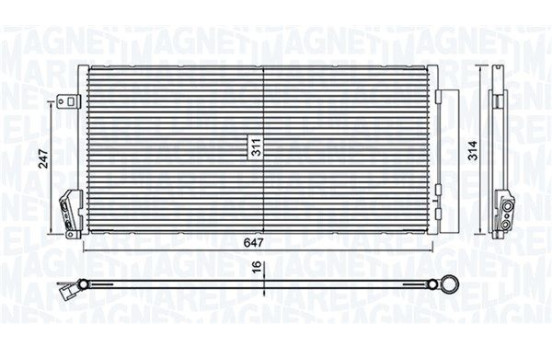 Condenser, air conditioning