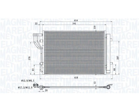 Condenser, air conditioning