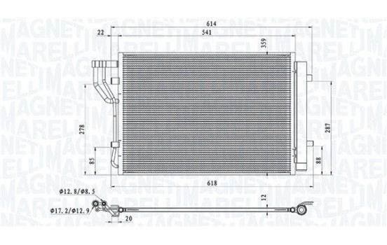 Condenser, air conditioning