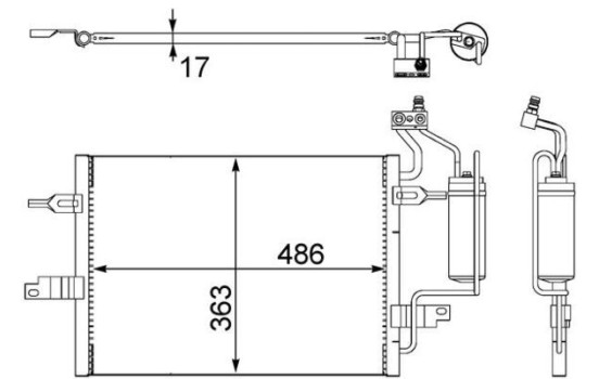 Condenser, air conditioning, Image 3