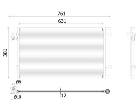 Condenser, air conditioning