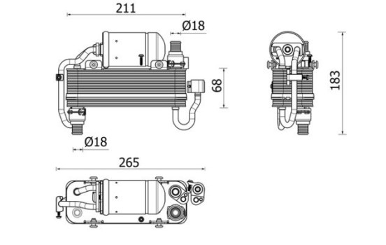 Condenser, air conditioning