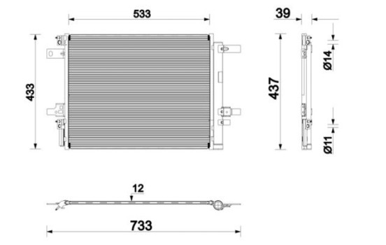 Condenser, air conditioning