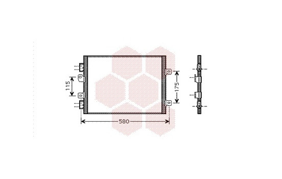 CONDENSER ARD 43005341X International Radiators