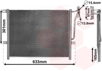 CONDENSER BMW SERIES 3 E46 (98 - 05 06005203Y International Radiators