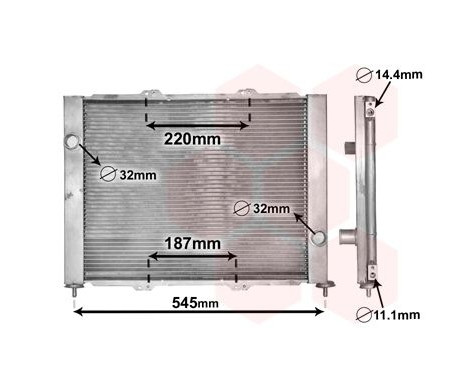 Cooler Module 4300M388 International Radiators, Image 2