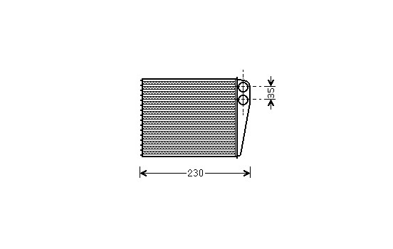 Heat Exchanger, interior heating *** IR PLUS *** 30006465 International Radiators Plus