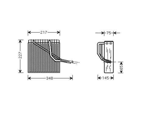 AIR CONDITIONING EVAPORATOR