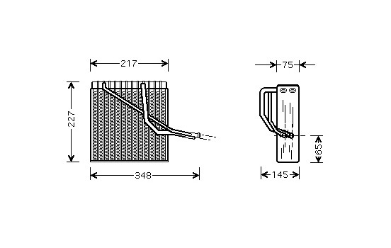 AIR CONDITIONING EVAPORATOR