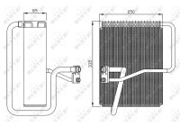 Evaporator, air conditioning 36072 NRF