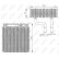 Evaporator, air conditioning 36073 NRF
