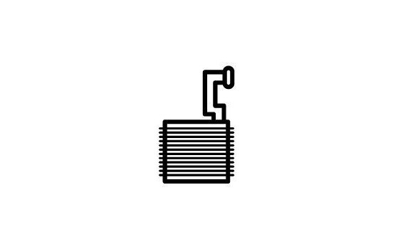 Evaporator, air conditioning 36211 NRF