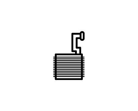 Evaporator, air conditioning 36251 NRF
