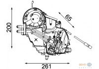 Evaporator, air conditioning BEHR HELLA SERVICE *** PREMIUM LINE ***