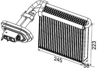 Evaporator, air conditioning BEHR *** PREMIUM LINE ***