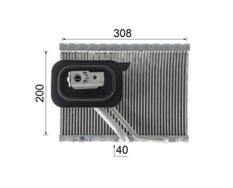 Evaporator, air conditioning BEHR *** PREMIUM LINE ***, Image 12