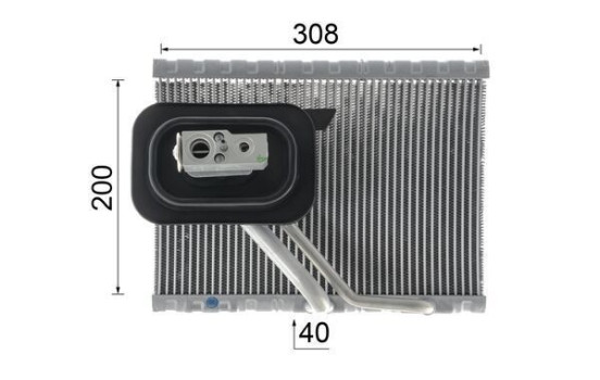 Evaporator, air conditioning BEHR *** PREMIUM LINE ***, Image 11