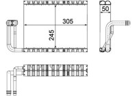 Evaporator, air conditioning BEHR *** PREMIUM LINE ***